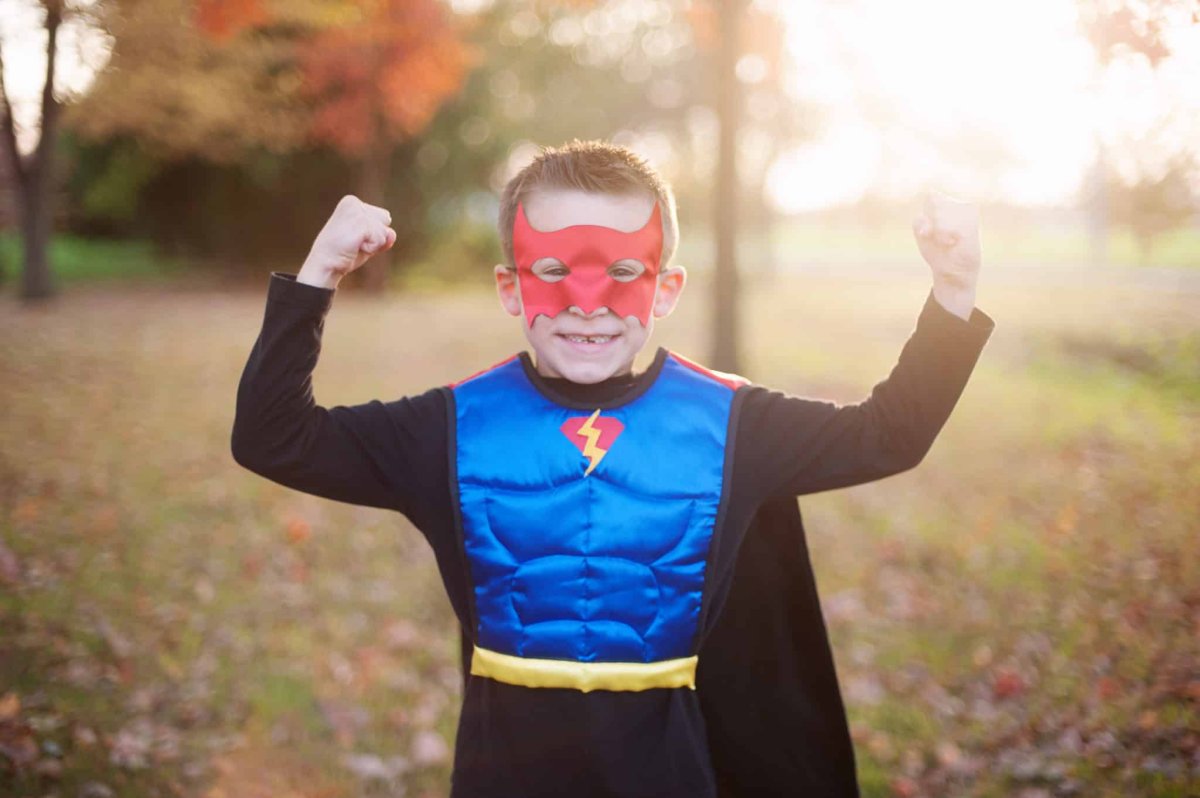 Déguisement réversible de super héros 4-7 ans – Image 7